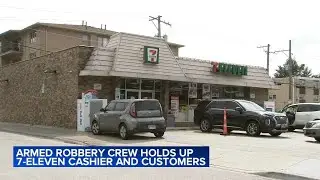 'They put me on the floor': Armed robbers hold 7-Eleven cashier, customers at gunpoint in Oak Lawn