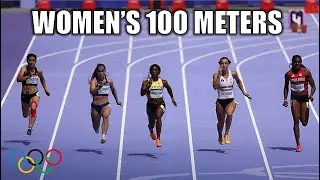 Shelly-Ann Fraser-Pryce & Sha'Carri Richardson THROW DOWN  In Women's 100 Meters || 2024 Olympics