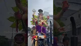 Sultan Bazar Cha Maharaja Ganesh Aagman 2024 #ganeshaagman #ganpatiaagman #trendingshorts #shorts
