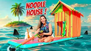 We DROVE Our NOODLE HOUSE ACROSS The OCEAN ! *SCARY*