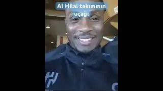 Bana lüksün tarifini yapabilir misin Abidin?!  Hilal kulübünün takım uçağı…