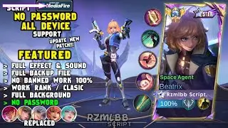 NEW Script Skin Beatrix Starlight No Password | Effect & Voice - Patch Terbaru Mobile Legends