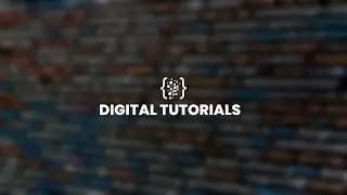 Intro Trailer of Digital Tutorials without audio