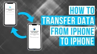 How to TRANSFER DATA FROM IPHONE TO IPHONE