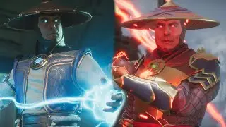 Raiden Vs Evil Dark Raiden | All Intro/Interaction Dialogues - Mortal Kombat 11
