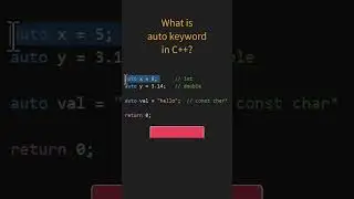 What is auto Keyword in C++ ? Interview Question | C++11 / C++14 Tutorial 