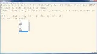 How to Sort a List of Integers in Python programming language (Ascending Order)
