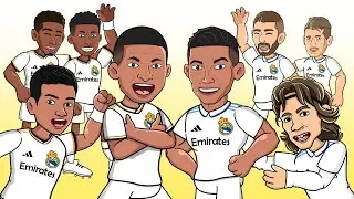 Real Madrid BMV's New Attack Line | Football Animation