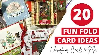 20 Handmade Card Ideas | Christmas Cards to Me!