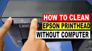 SOLVED! Epson L3210 - L3110 black ink not printing, color problem with MANUAL PRINT HEAD CLEANING