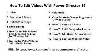 How To Edit Videos With PowerDirector 19   Intro