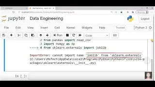 Can not import name joblib from sklearn externals : Fixed