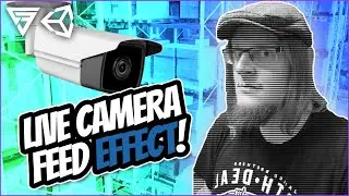 How to Make a Live Camera Feed Effect in Unity [Unity Tutorial]