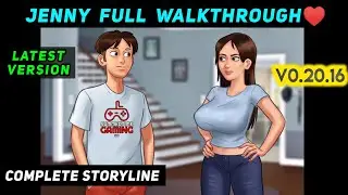 JENNY COMPLETE STORYLINE QUEST | JENNY FULL WALKTHROUGH IN SUMMERTIME SAGA 0.20.16 LATEST VERSION