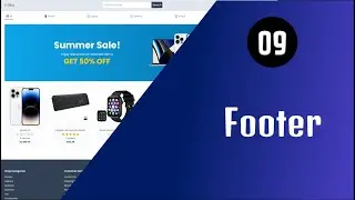 Next13 Fullstack E-Commerce 🛒 - 09 Footer | React.js & Typescript 🔥