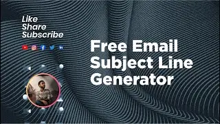 Free AI-powered Email Subject Line Generator