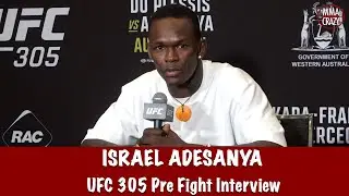 Israel Adesanya “putting EVERYTHING on this fight” with Dricus du Plessis | UFC 305