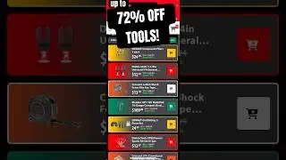 SAVE 72% OFF Tools Today! 