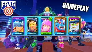 Frag Pro Shooter Gameplay🔥 OverPower Characters Deck