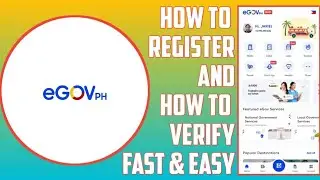 PAANO MAG REGISTER AT MAG VERIFY NG ACCOUNT SA EGOVPH SUPER APP ONE STOP SHOP