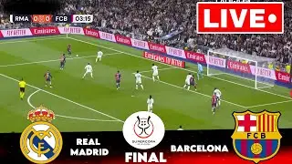 🔴LIVE : Real Madrid vs Barcelona | Super Cup Final 2024/25