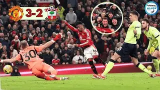 AMAD HAT-TRICK!🔴 Manchester United vs Southampton (3-1) Extended HIGHLIGHTS || EPL 24/25!