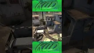 Как кинуть смок на балкон апсов. Вы видели такой?) #cs #csgo #kod #кс #ксго #lifehackcsgo