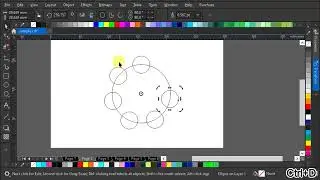 How To Duplicate Objects Around A Circle using Ctrl+D   CorelDraw Tutorial