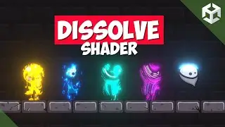 DISSOLVE Effect using Shader Graph (Unity Tutorial)