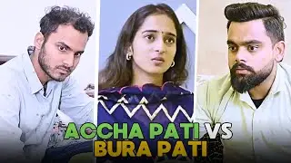 Accha Pati vs Bura Pati | Moral stories | Witty #husbandwifequotes #husband #husbandwifenokjhok