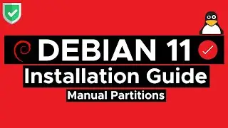 How to Install Debian 11.4 with Manual Partitions | Debian 11.4 Installation Guide | Debian 11.4.0