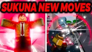 Sukuna New Moves Showcase In Roblox Realm Rampage