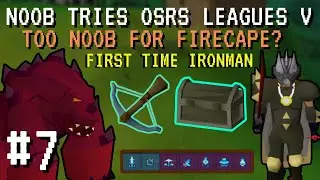 COMPLETE NOOB Tries OSRS FIRE CAVES For The First Time!