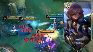 TOP GLOBAL BEATRIX NEW 1 HIT BUILD! AUTO WINSTREAK (must try!)
