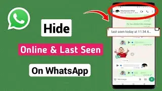How to Hide Online Status and Last Seen on WhatsApp 2024