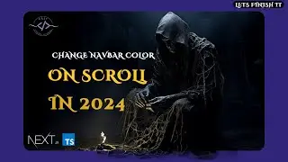 Change Navbar Color On Scroll in Any Website Using TypeScript, Next.js  in 2024!