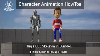 How To Rig a UE5 Skeleton in Blender