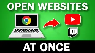 Open Your Favourite Websites At Once With This Hack