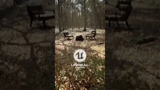 Virtual Forest in UE5 [iPhone POV] 