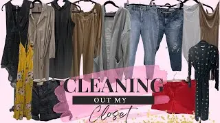 CLEANING OUT MY CLOSET!!