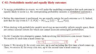 L03 Probabilistic modelling