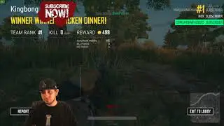WINNER CHICKEN DINNER KILLCAM : PUBG : PlayerUknown's Battleground : KingBong 420 & 007Bluntman