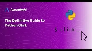 Python Click Part 1 of 4