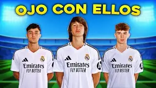 Los 6 CANTERANOS que ilusionan al R.MADRID para el primer equipo