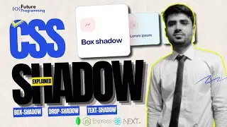 18- CSS Box Shadow - Drop Shadow & Text Shadow Explained in Hindi/Urdu - CSS Tutorial for beginners