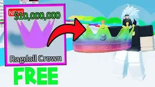 HOW TO GET THE 10 MILLION RAGDOLL CROWN FOR FREE In Pop It Trading | ROBLOX POP IT TRADING !