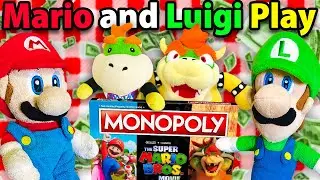 Crazy Mario Bros: Mario and Luigi Play Monopoly 2!