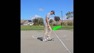 How to stop on a skateboard