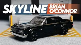 MOBILNYA BRIAN PAS KABUR KE BRAZIL, HOTWHEELS NISSAN SKYLINE H/T 2000 GTR