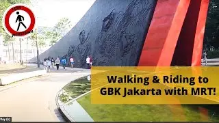 Walking & Riding to GBK Jakarta with MRT! Ikutan Jogging bersama Jogging Mania di GBK !